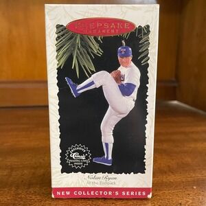 Hallmark Keepsake Nolan Ryan 1996 At the Ballpark New Collectors Series Ornament